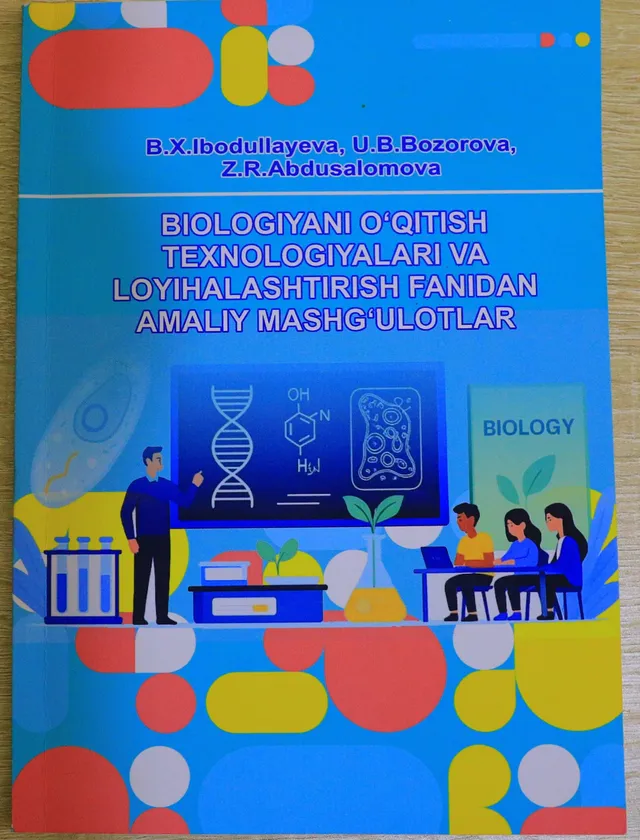 BIOLOGIYAGA DOIR YANGI USLUBIY QO'LLANMA