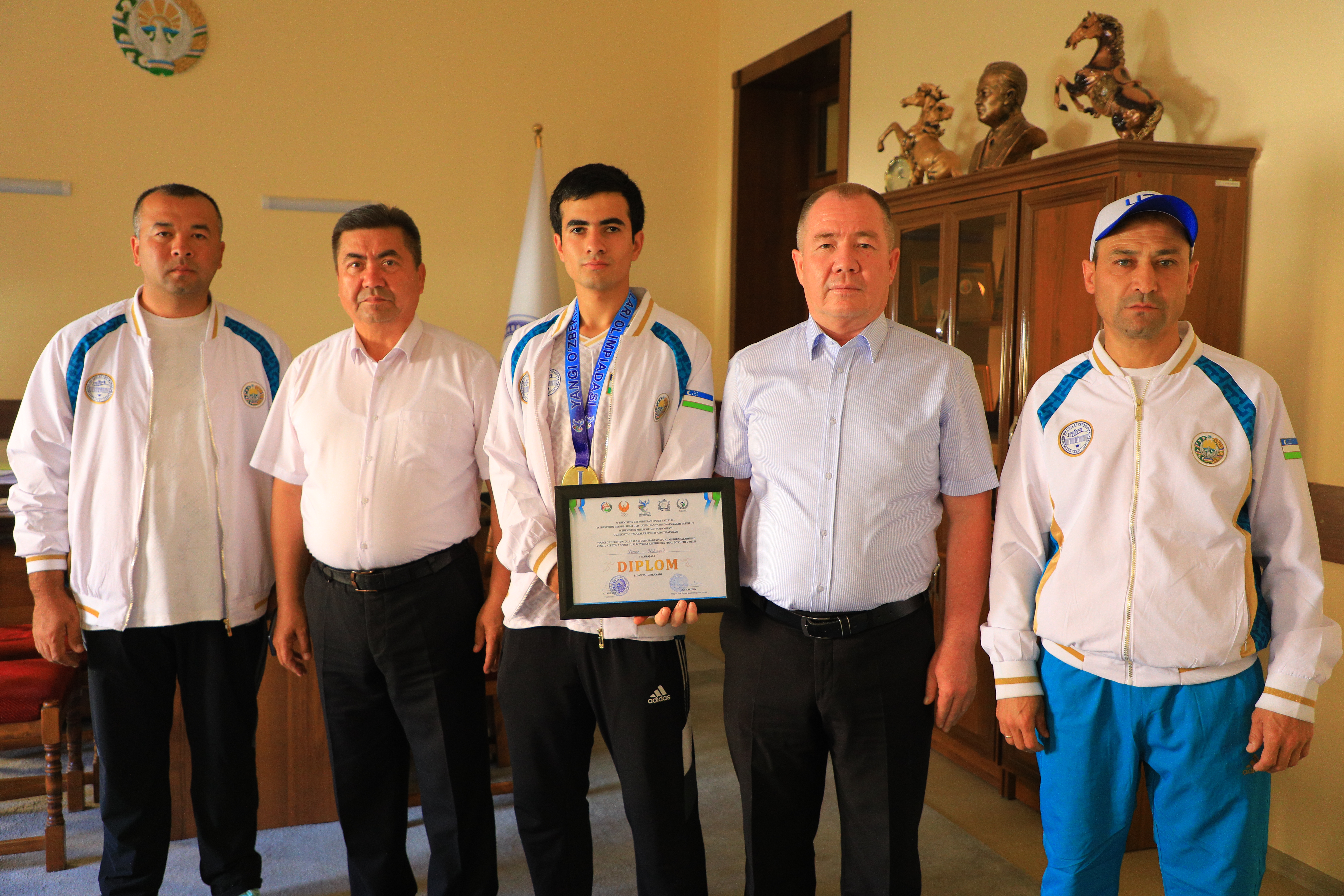 Chempion talaba rektor tabrigiga sazovor bo‘ldi