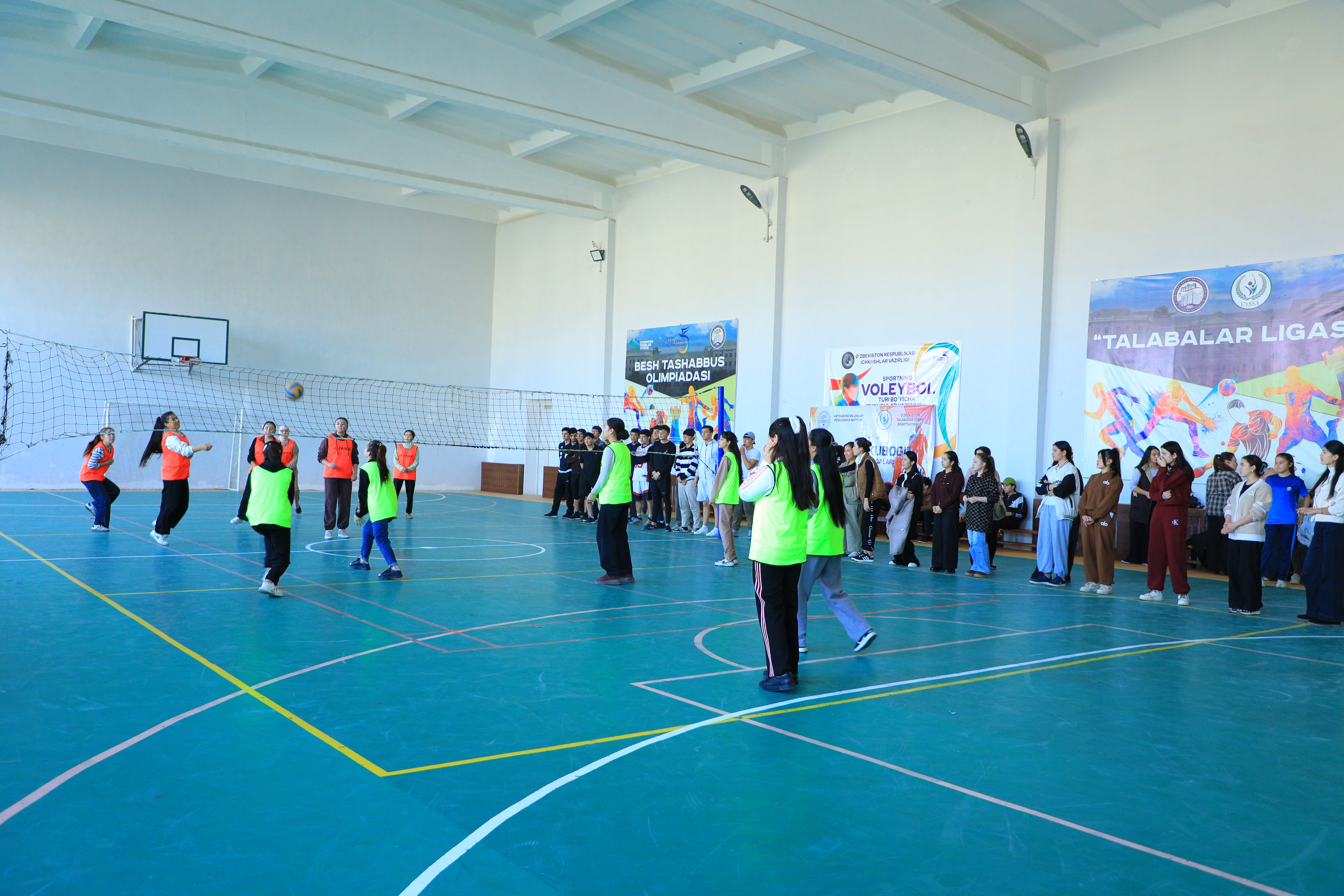 Talabalar ligasi doirasida voleybol musobaqasi bo‘lib o‘tdi
