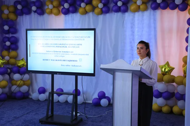 Bitiruv malakaviy ishlari amaliyot maydonida himoya qilindi