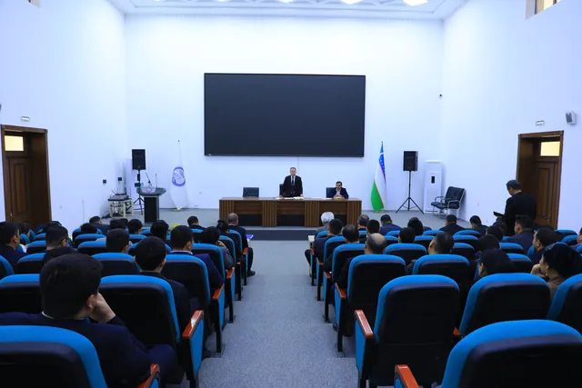 Rektor professor-o‘qituvchilarga topshiriq berdi