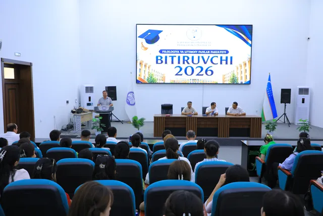 Filologiya va ijtimoiy fanlar fakulteti bitiruvchilariga diplomlar topshirildi
