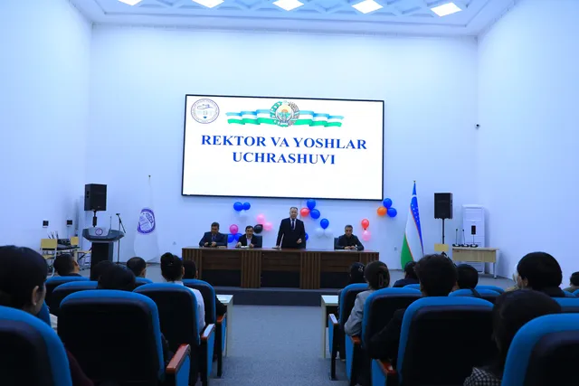 Rektor iqtidorli talabalar bilan uchrashdi