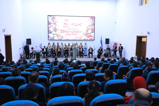 8-mart – Xalqaro xotin-qizlar kuni munosabati bilan bayram tadbiri o‘tkazildi