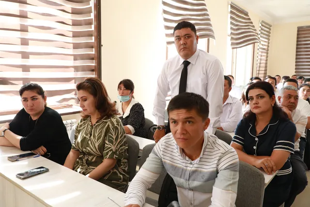 Ishga qabul qilish jarayonida suhbat va sinovlar o‘tkazildi