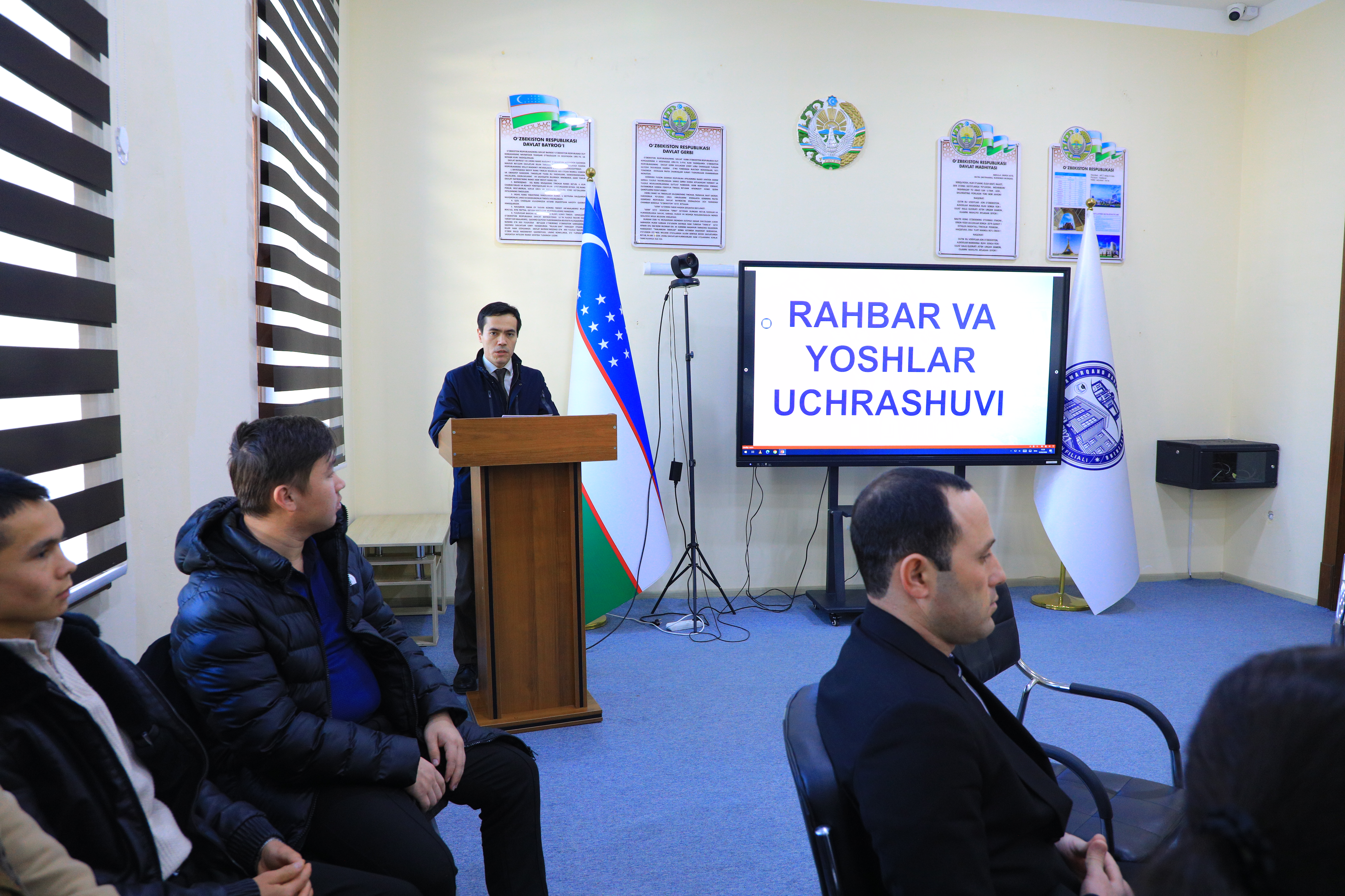 Hamkorbank vakili bitiruvchi talabalar bilan uchrashdi