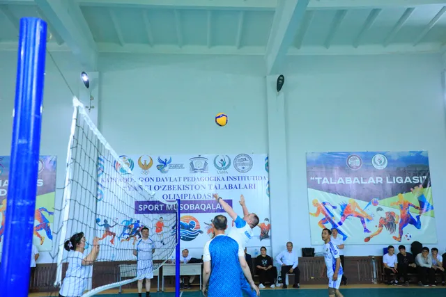 Institutda “Sport kuni” doirasida voleybol musobaqasi bo‘lib o‘tdi
