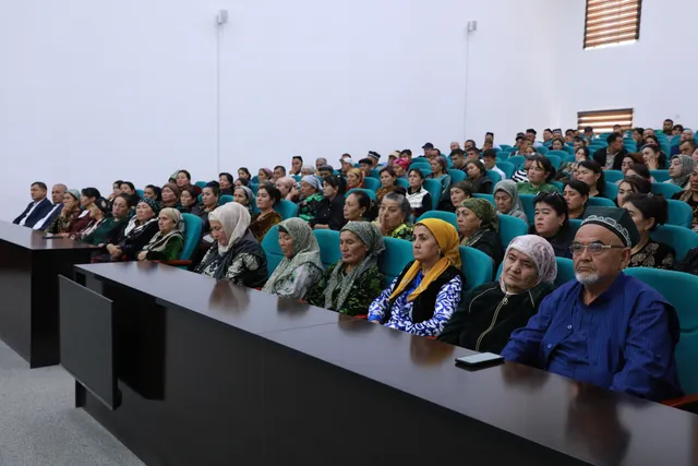 Ота-оналар билан учрашув ўтказилди