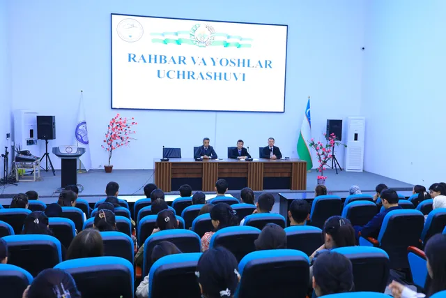 RAHBAR VA YOSHLAR UCHRASHUVI