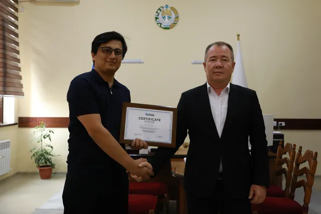 Mirjalol Qudratov Xitoydagi xalqaro malaka oshirish dasturida ishtirok etadi