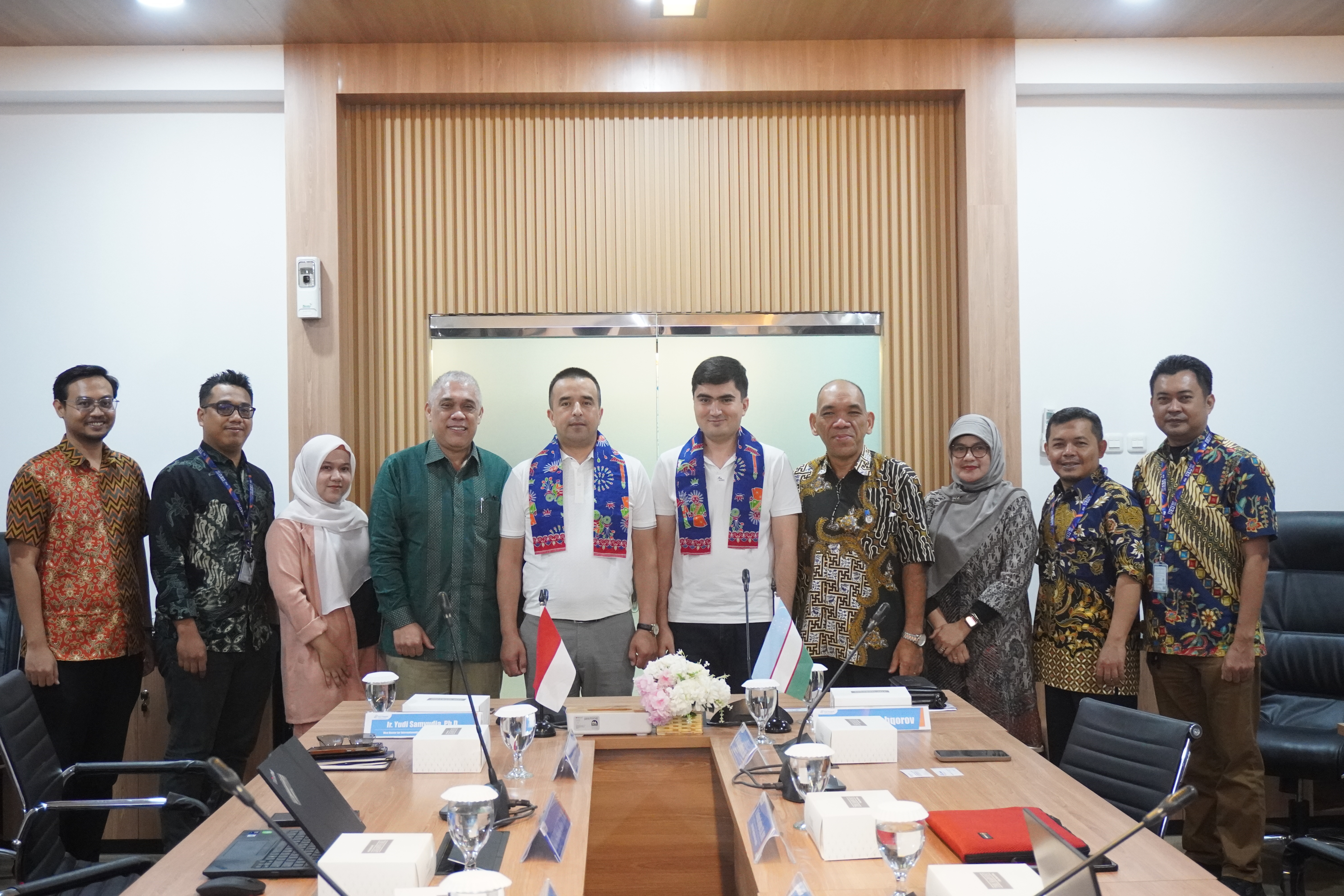 INSTITUTNING XALQARO ALOQALARI MUSTAHKAMLANMOQDA