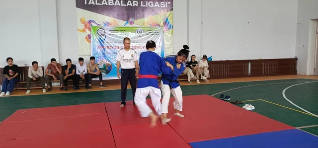 SamDU Kattaqo‘rg‘on filialida kurash milliy sport turi bo‘yicha "Vazir kubogi" musobaqasi tashkil qilindi.
