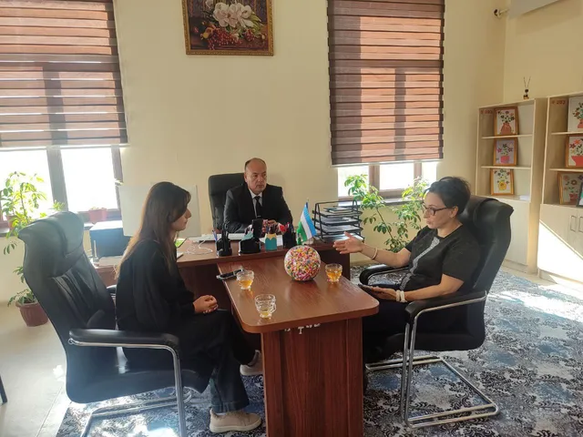 POLSHALIK PROFESSOR PEDAGOGIKA FAKULTETI PROFESSOR-O‘QITUVCHILARI BILAN UCHRASHDI