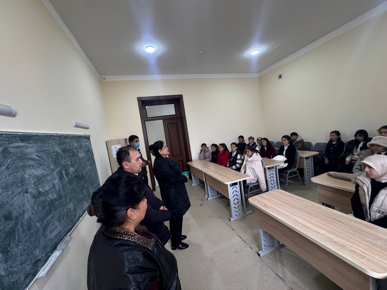 55-maktab o‘quvchilari institutimizning imkoniyatlari bilan yaqindan tanishtirildi