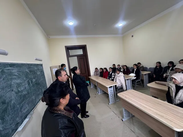 55-maktab o‘quvchilari institutimizning imkoniyatlari bilan yaqindan tanishtirildi