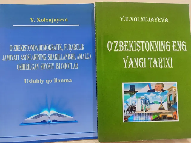 Y.Xolxujayevaning yangi o‘quv va uslubiy qo‘llanmalari chop etildi