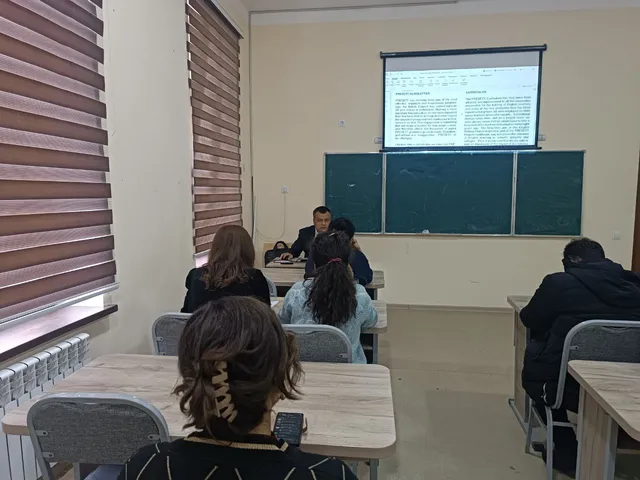 Xorijiy tillar kafedrasi professor-o‘qituvchilari seminar-trening tajribasini institutda tatbiq etdi