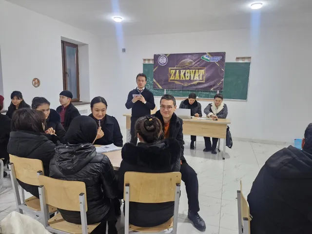 ZAKOVAT O‘YININING TALABALAR LIGASI 4-TURIDA ADOLAT JAMOASI G‘OLIB BO‘LDI