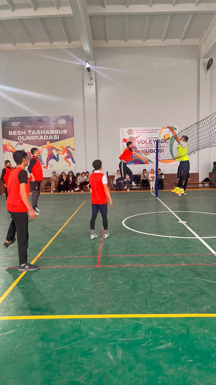 Talabalar ligasi doirasida voleybol musobaqasi bo‘lib o‘tdi