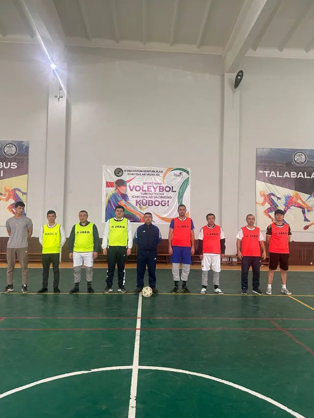 Talabalar va xodimlar uchun mini-futbol mashg‘ulotlari tashkil etildi