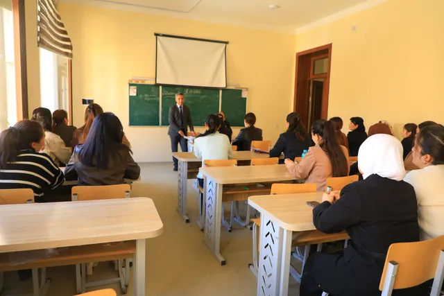 Pedagogika fakulteti magistrantlari bilan uchrashuv