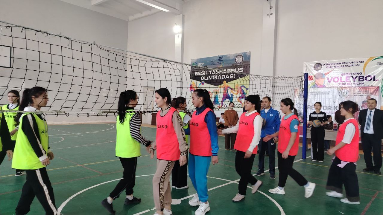 Pedagogika fakultetida “Talabalar ligasi” doirasida voleybol musobaqasi o‘tkazildi