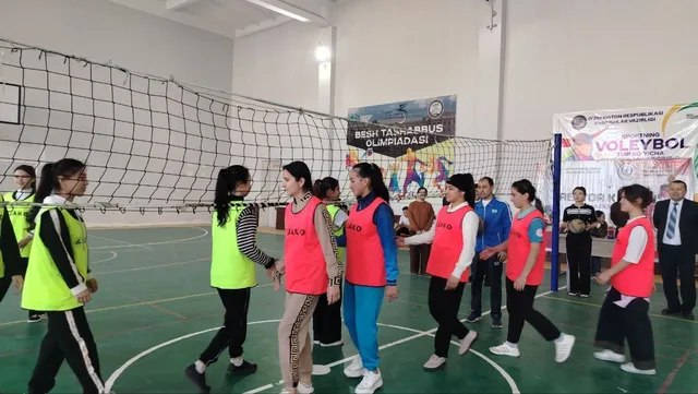 Pedagogika fakultetida “Talabalar ligasi” doirasida voleybol musobaqasi o‘tkazildi