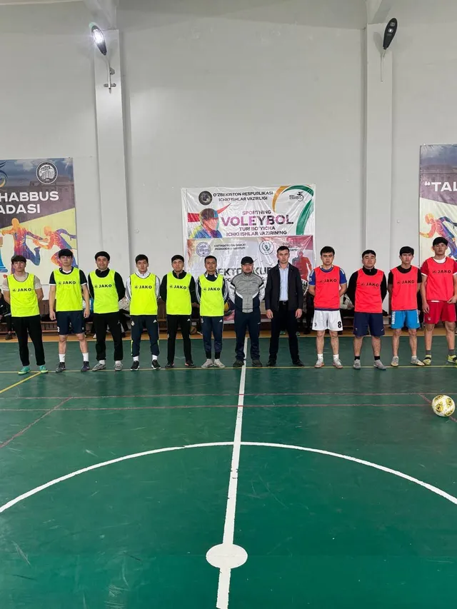 Yoshlar kuni munosabati bilan futbol musobaqasi tashkil etildi