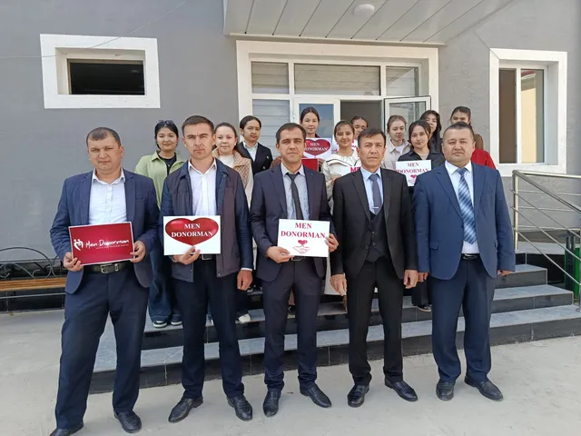 “Men donorman” xayriya aksiyasi
