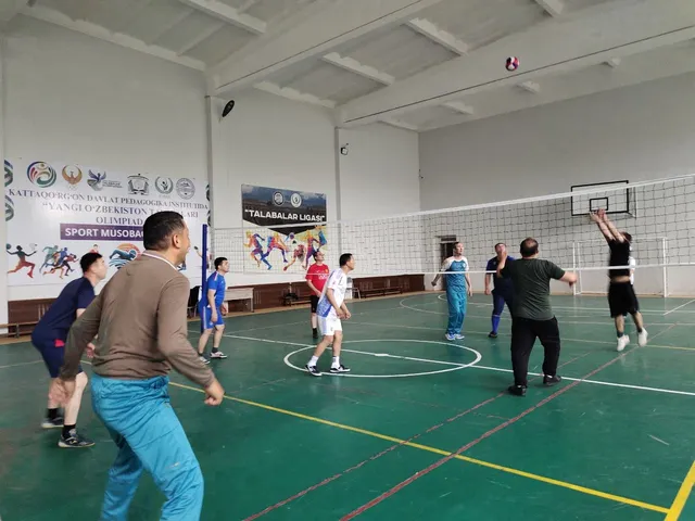 PROFESSOR-O‘QITUVCHILAR O‘RTASIDA VOLEYBOL MUSOBAQASI O‘TKAZILDI