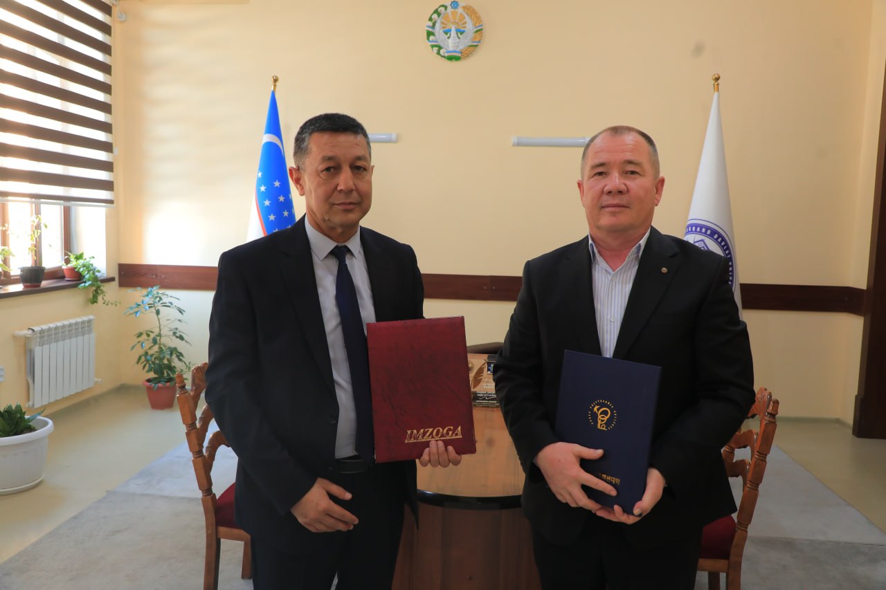 Shahrisabz davlat pedagogika instituti bilan hamkorlik memorandumi imzolandi