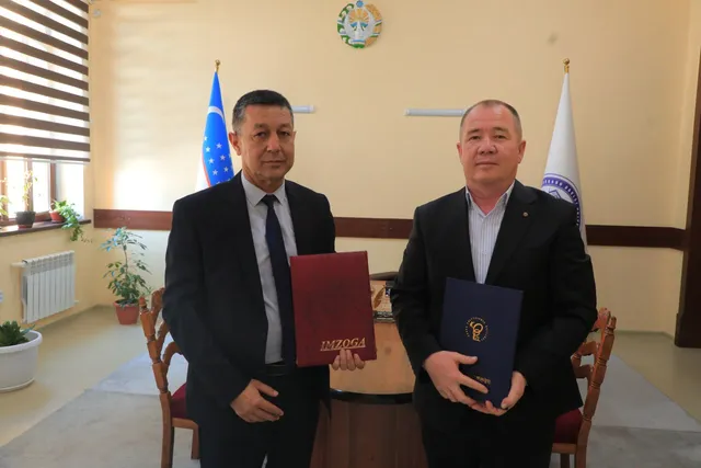 Shahrisabz davlat pedagogika instituti bilan hamkorlik memorandumi imzolandi