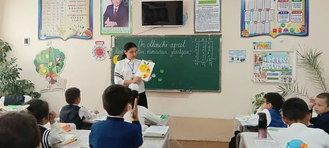 Amaliyotda talabalar interfaol usulida dars o‘tdi