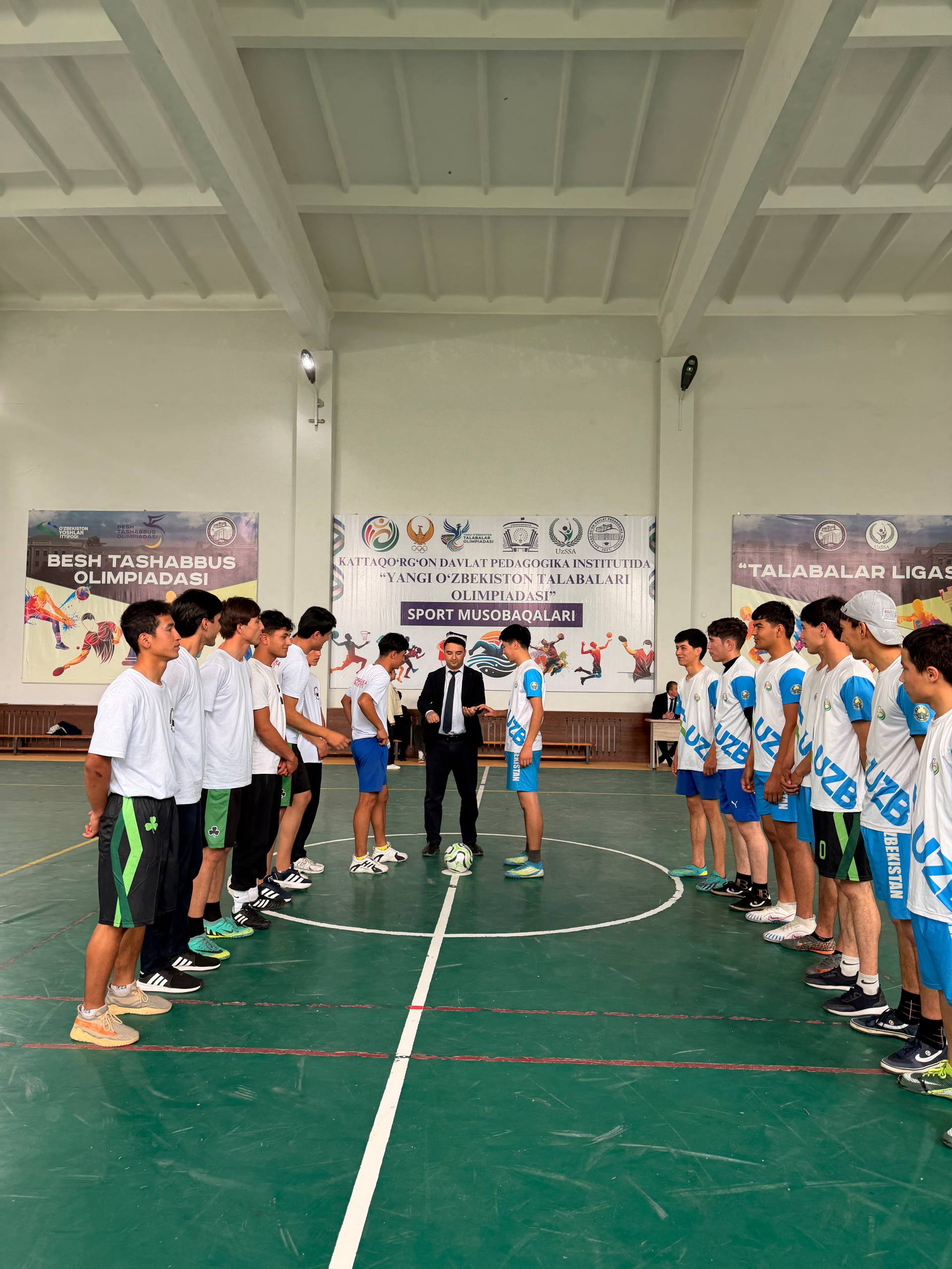 Mini-futbol bo‘yicha fakultetlar bosqichi musobaqalari o‘tkazildi