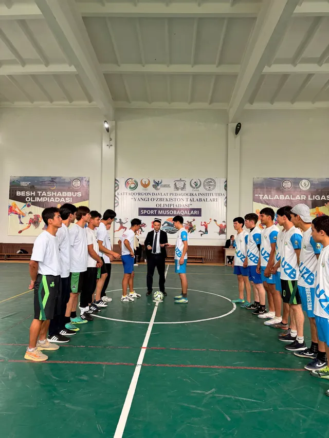 Mini-futbol bo‘yicha fakultetlar bosqichi musobaqalari o‘tkazildi