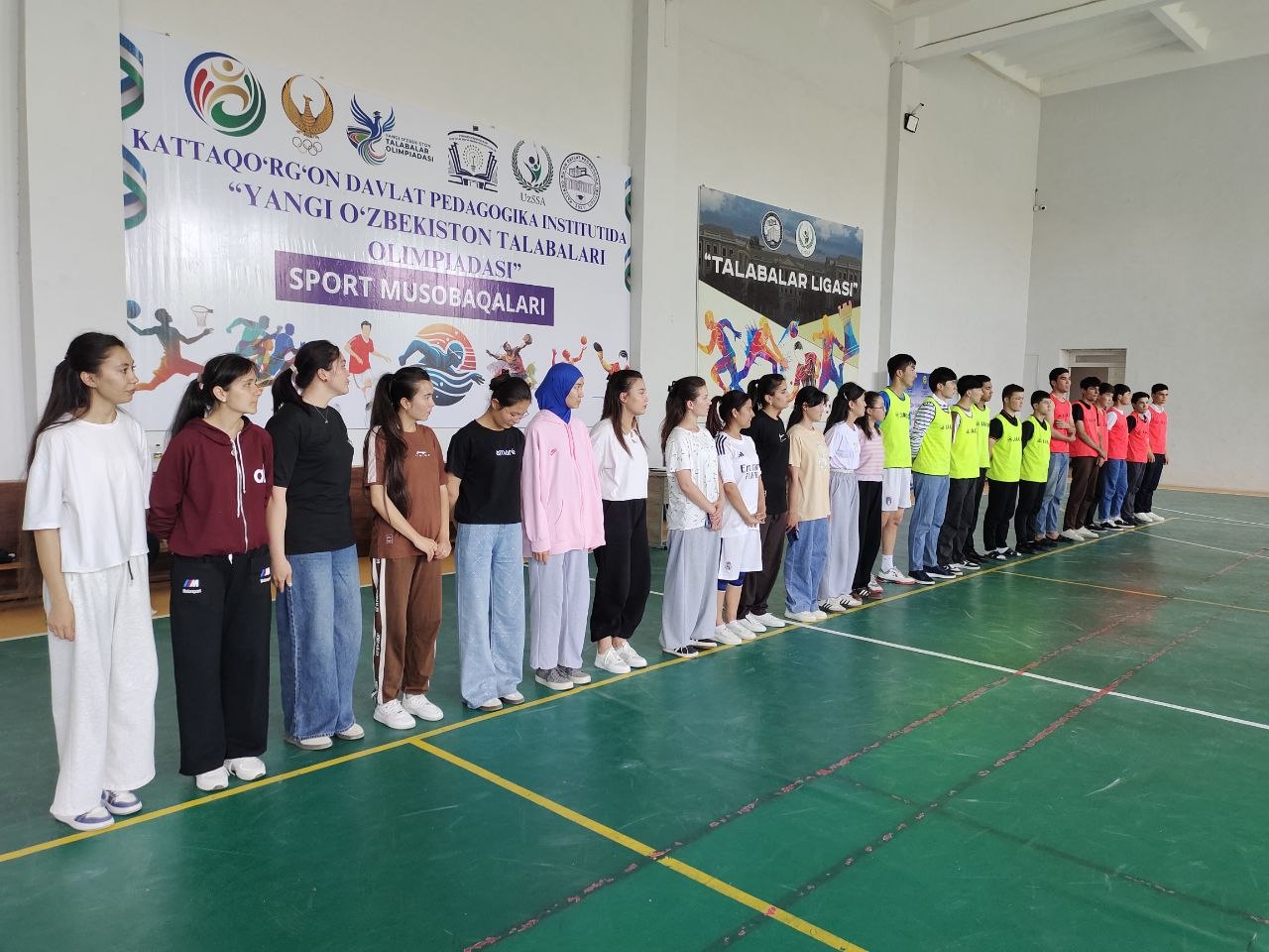 Gandbol musobaqasi bo‘lib o‘tdi: “Yangi O‘zbekiston talabalari Olimpiadasi” doirasida