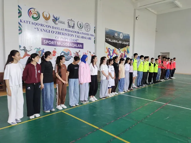 Gandbol musobaqasi bo‘lib o‘tdi: “Yangi O‘zbekiston talabalari Olimpiadasi” doirasida