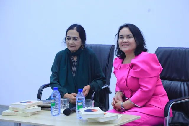 Guljamol Asqarovaning “Cho‘g‘ ustida raqs” kitobi taqdimoti bo‘lib o‘tdi