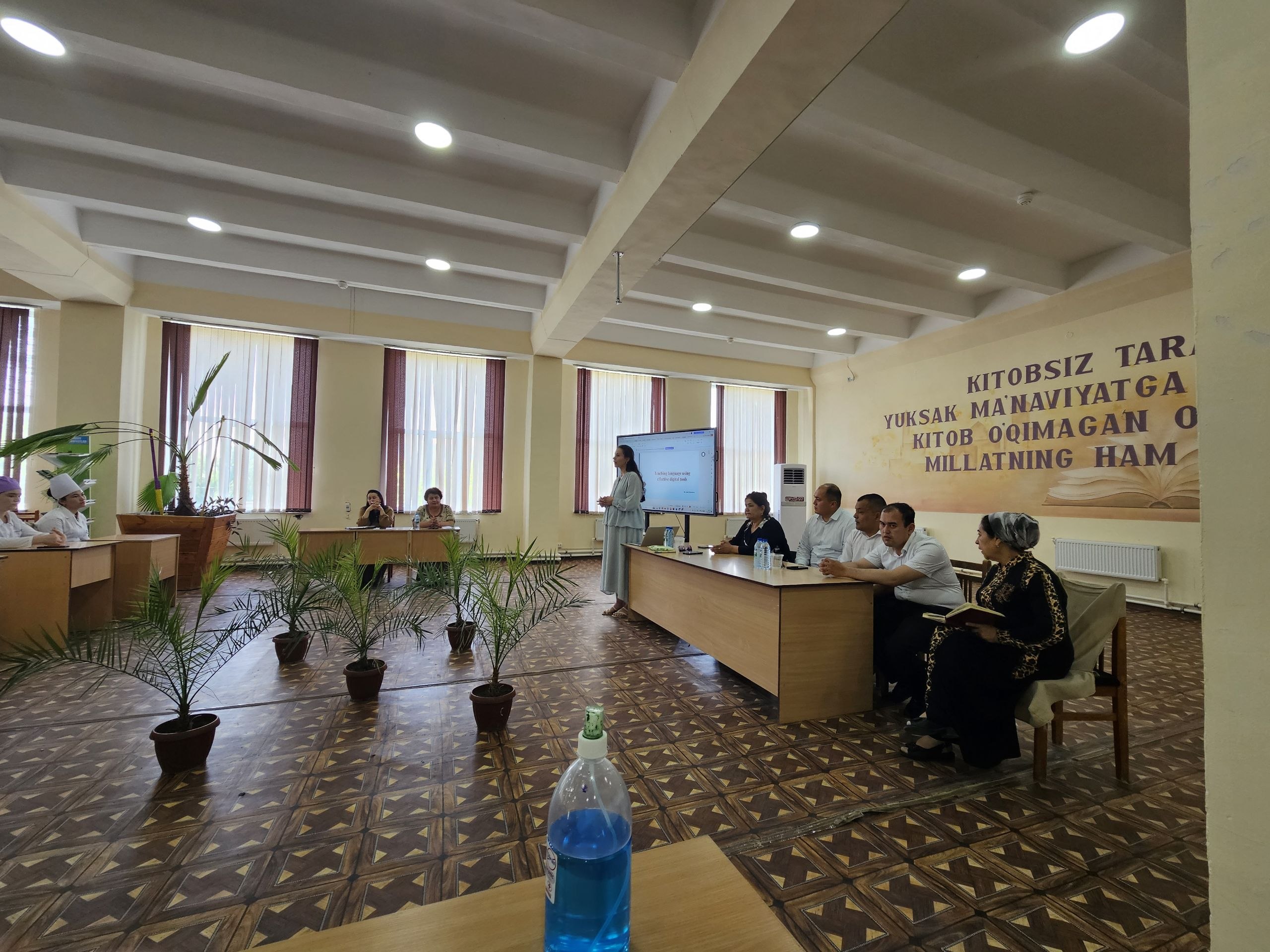 Kasbga yo‘naltirish va sun’iy intellekt bo‘yicha seminar-trening o‘tkazildi