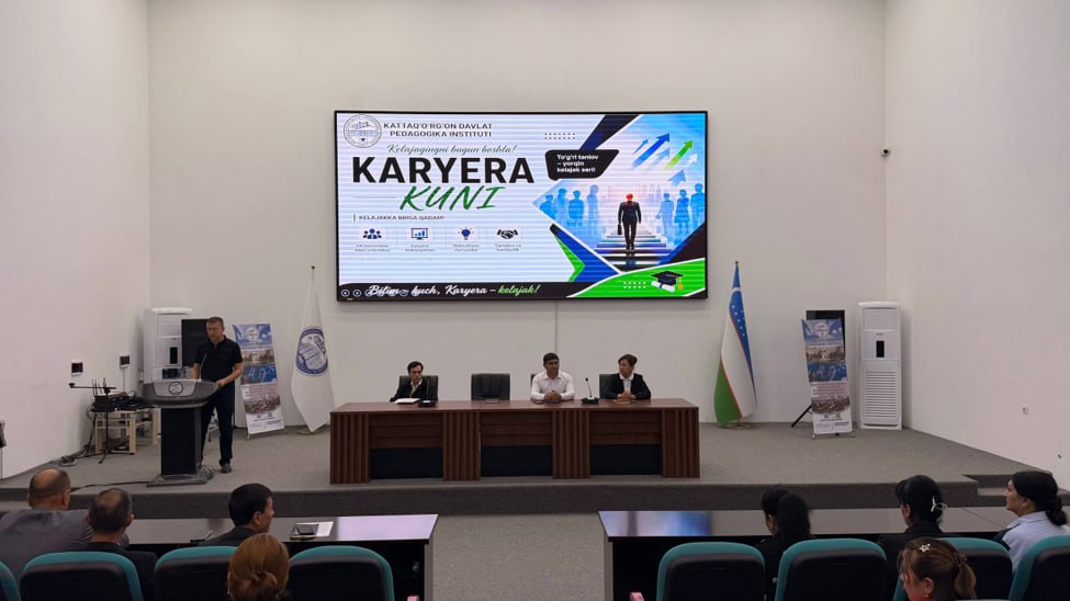 “Karyera kuni” mehnat yarmarkasi o‘tkazildi
