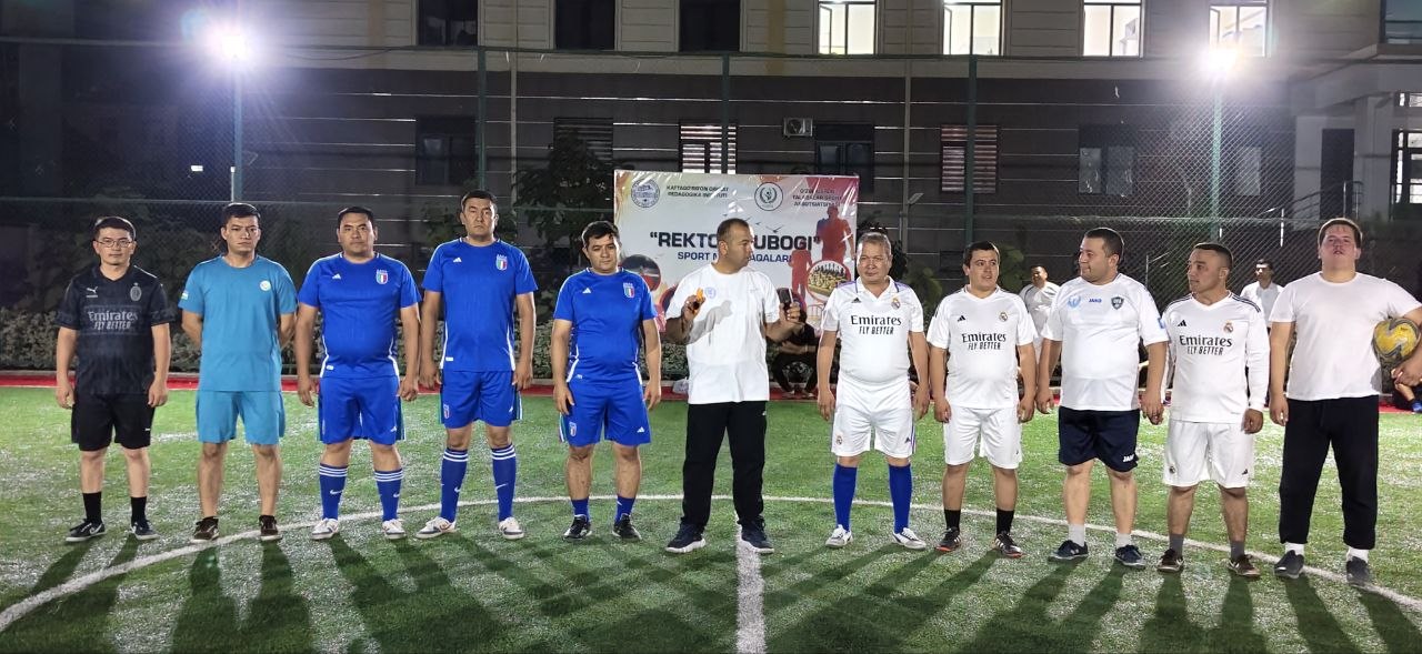 “Rektor kubogi” sport musobaqalari davom etmoqda
